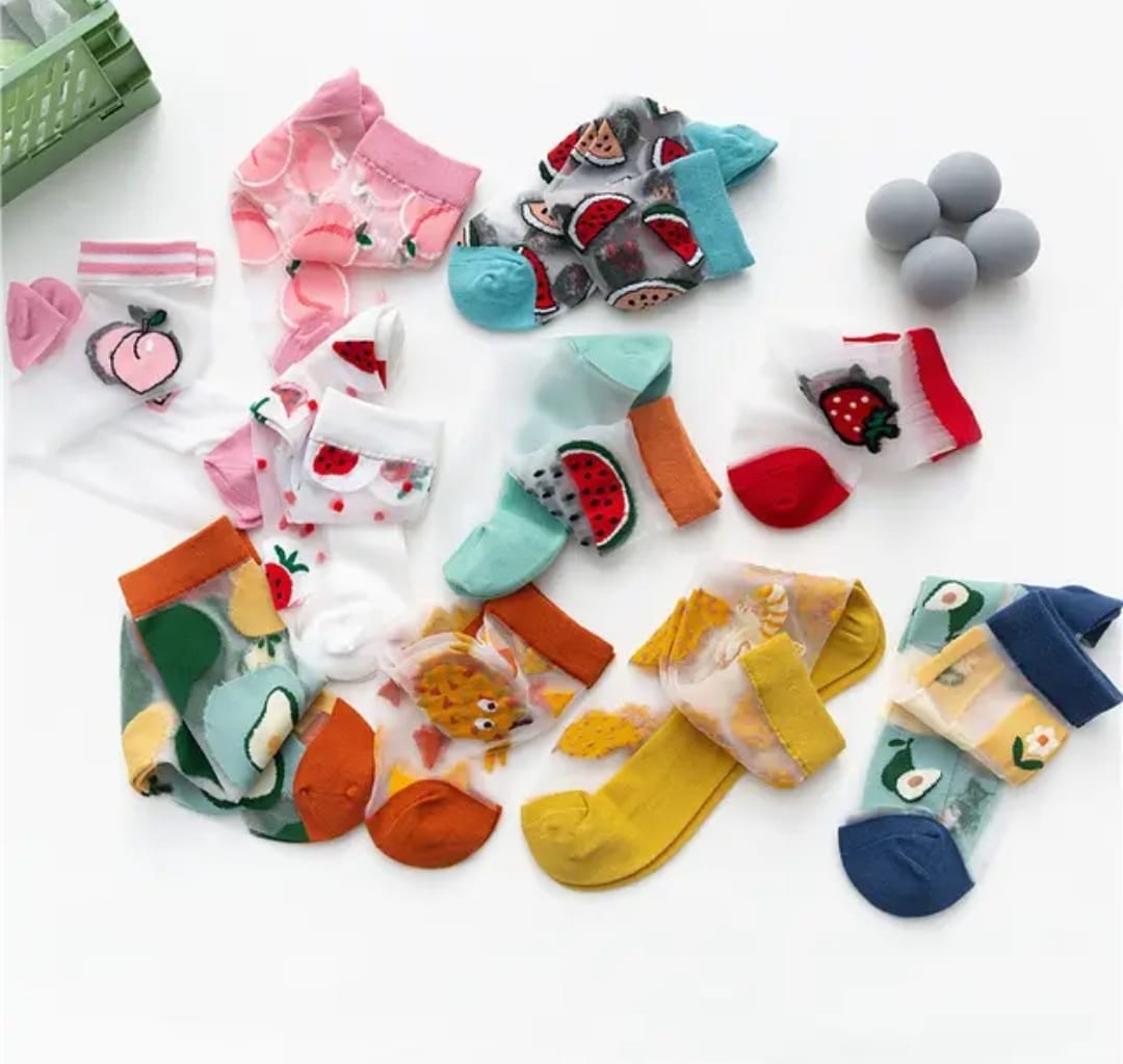 Medias de malla fina, no velada 
